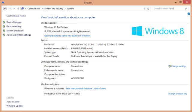 Windows 8.1 preview removes Windows Experience Index - Neowin